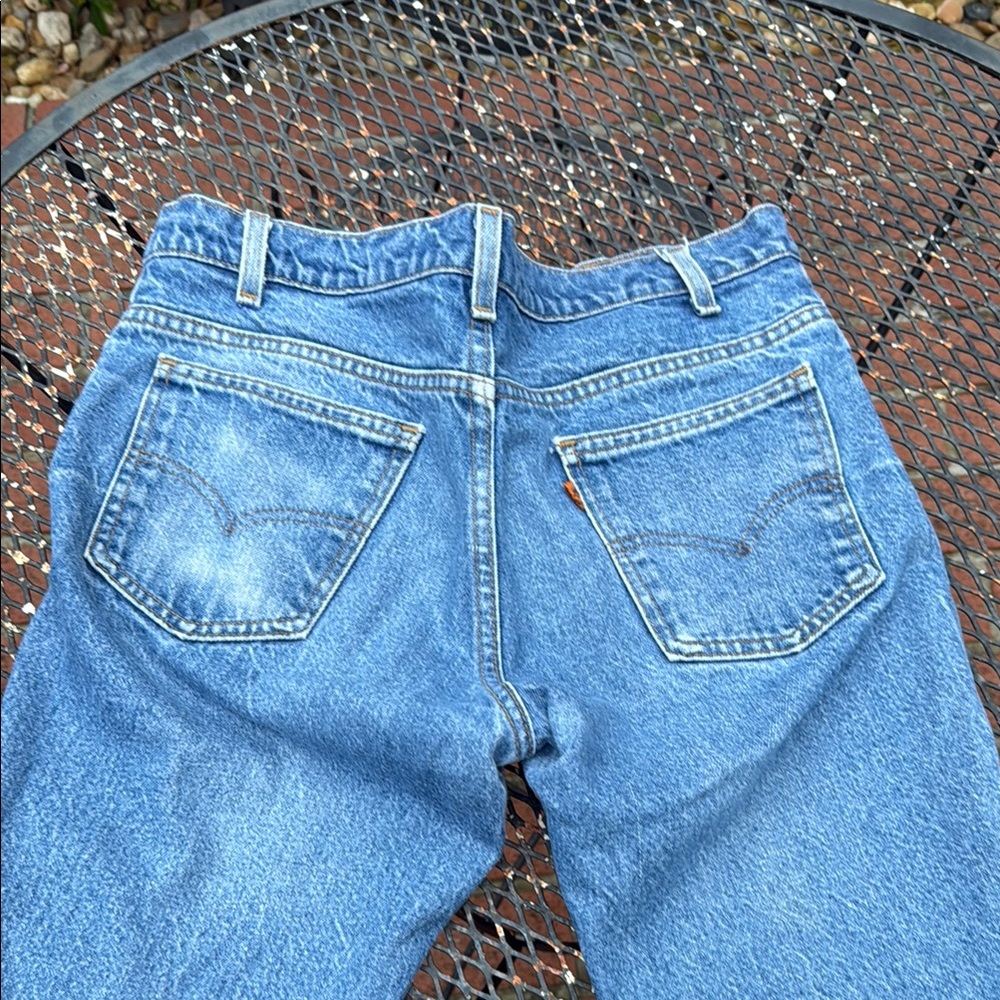 Levi Orange Tab Blue Denim Jeans